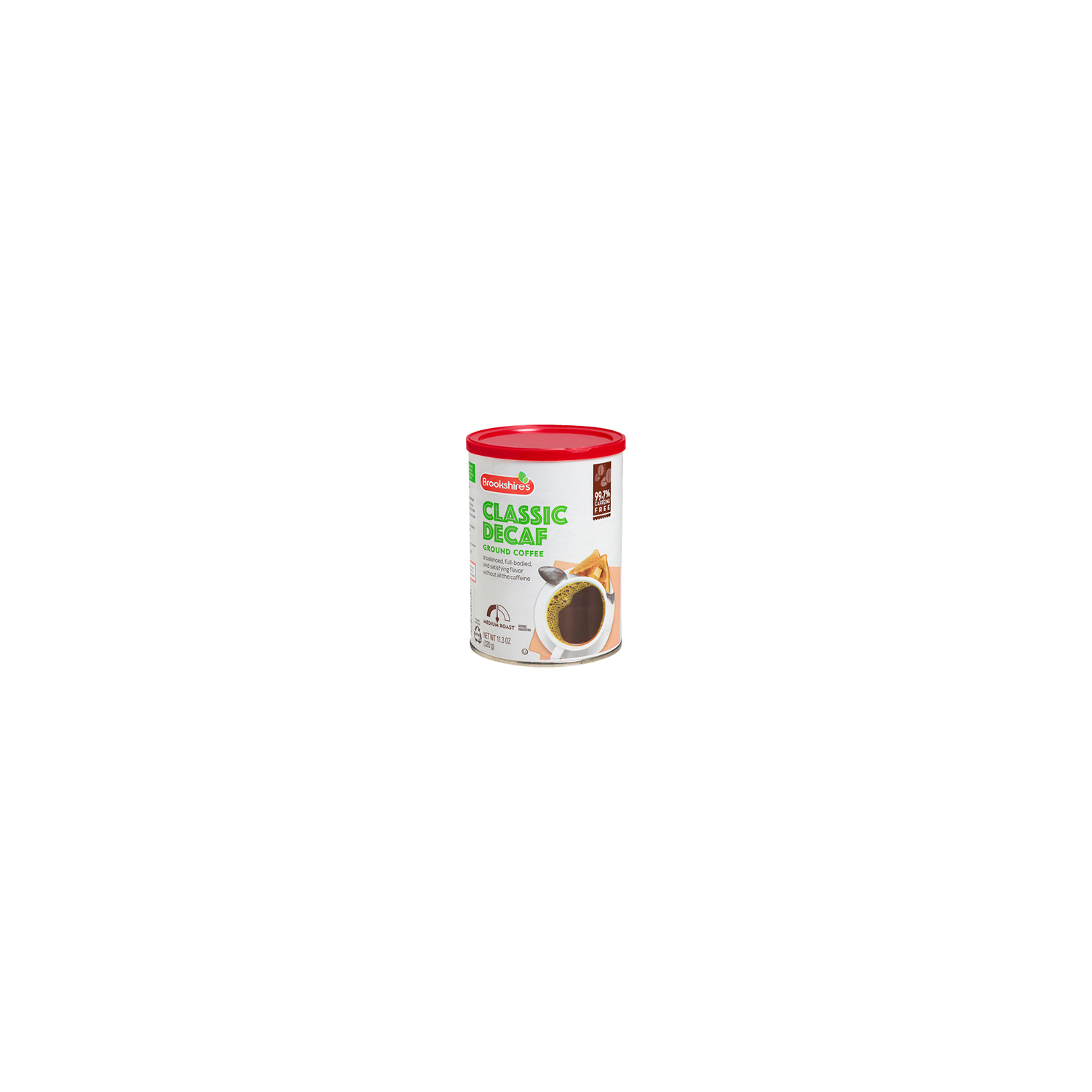 Brookshire's Classic Decaf Medium Roast Ground Coffee - 11.3 Ounce Image 1 of 3