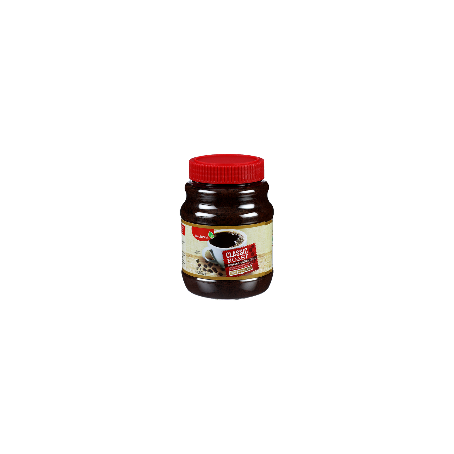 Brookshire's Classic Roast Medium Instant Coffee - 8 Ounce Image 1 of 3