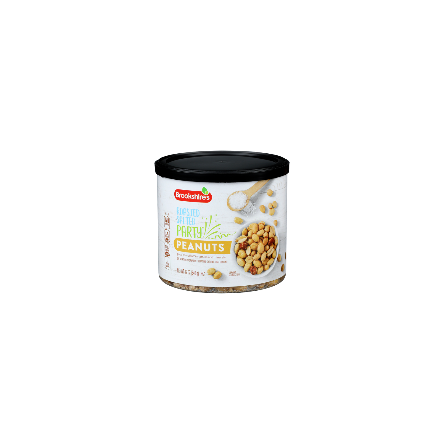 Brookshire's Roasted Salted Party Peanuts - 12 Ounce Image 1 of 4