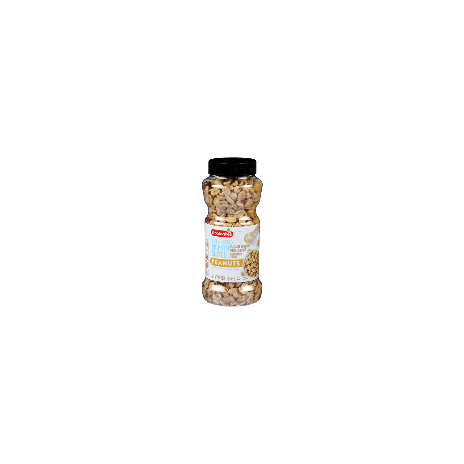Brookshire's Dry Roasted Lightly Salted Peanuts - 16 Ounce Image 1 of 4