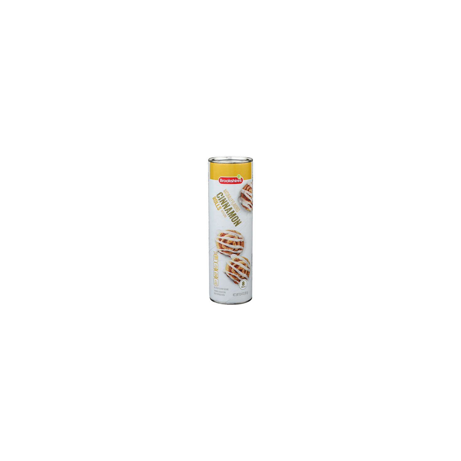 Brookshire's Cinnamon Rolls With Icing - 1.55 Ounce - 8 Count Image 1 of 3