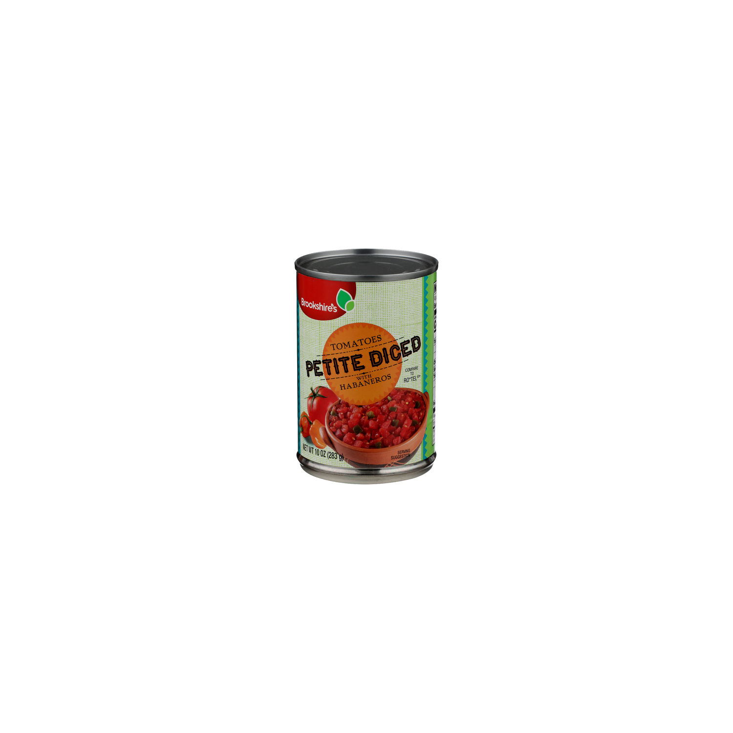 Brookshire's Petite Diced Tomatoes With Habaneros - 10 Ounce Image 1 of 4