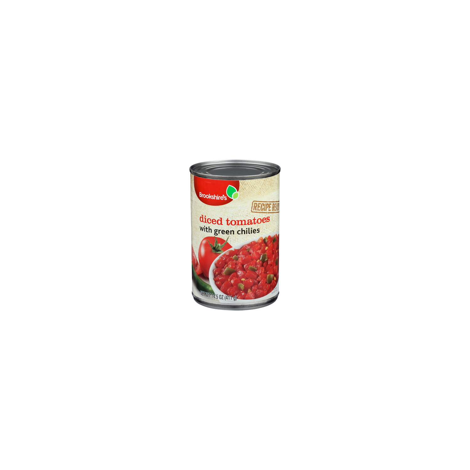 Brookshire's Diced Tomatoes With Green Chilies - 14.5 Ounce Image 1 of 4