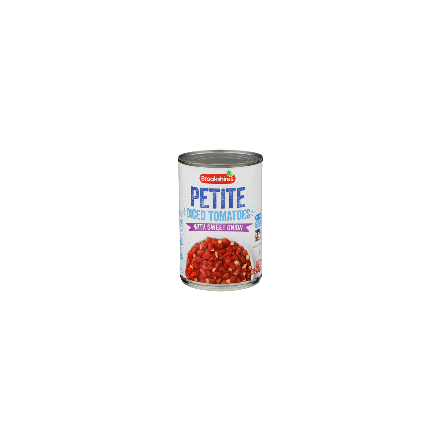 Brookshire's Petite Diced Tomatoes With Sweet Onion - 14.5 Ounce Image 1 of 4