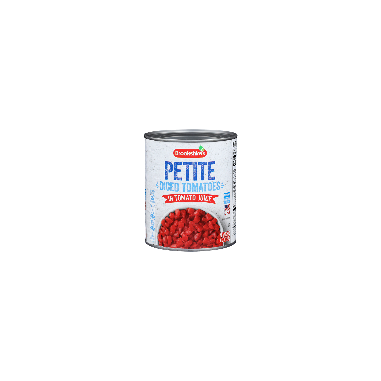 Brookshire's Petite Diced Tomatoes - 28 Ounce Image 1 of 4