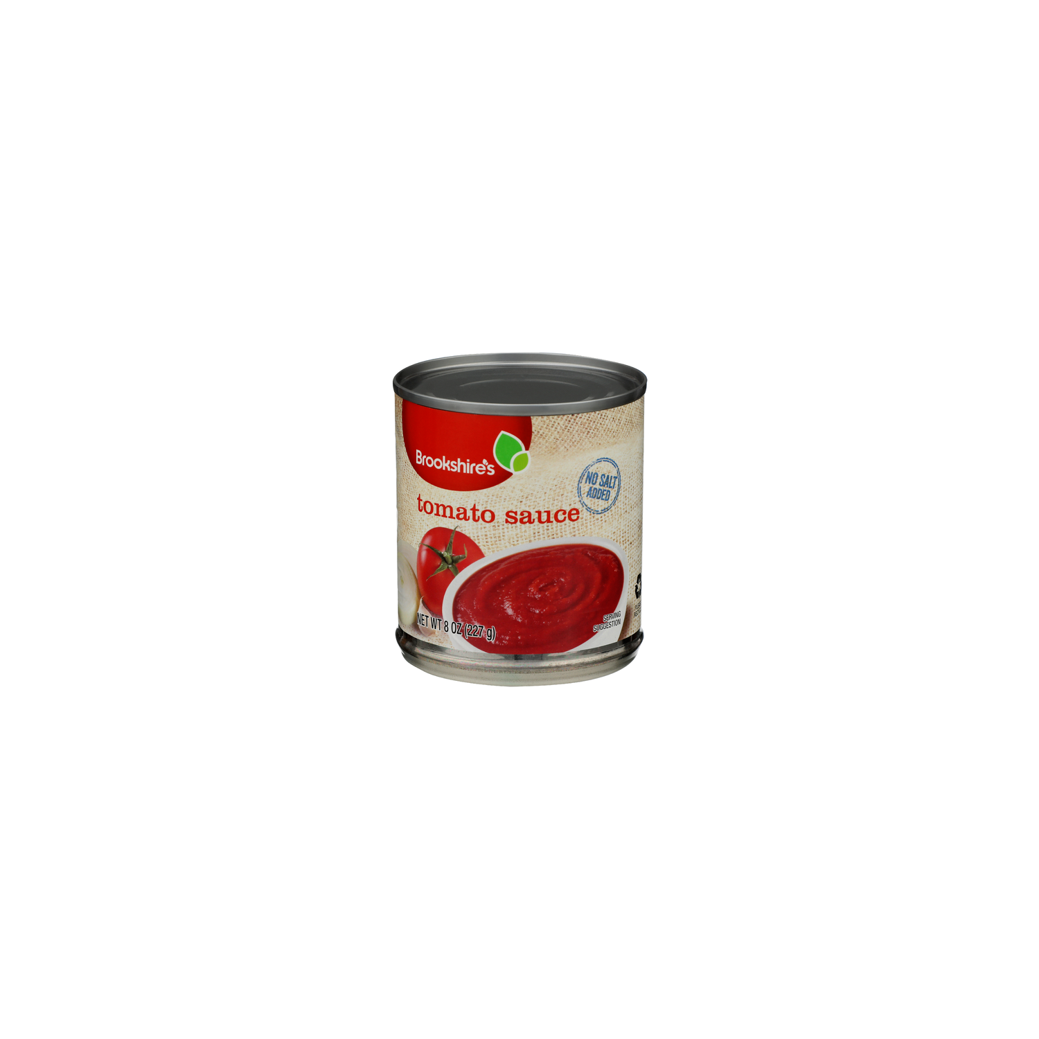 Brookshire's No Salt Added Tomato Sauce - 8 Ounce Image 1 of 4