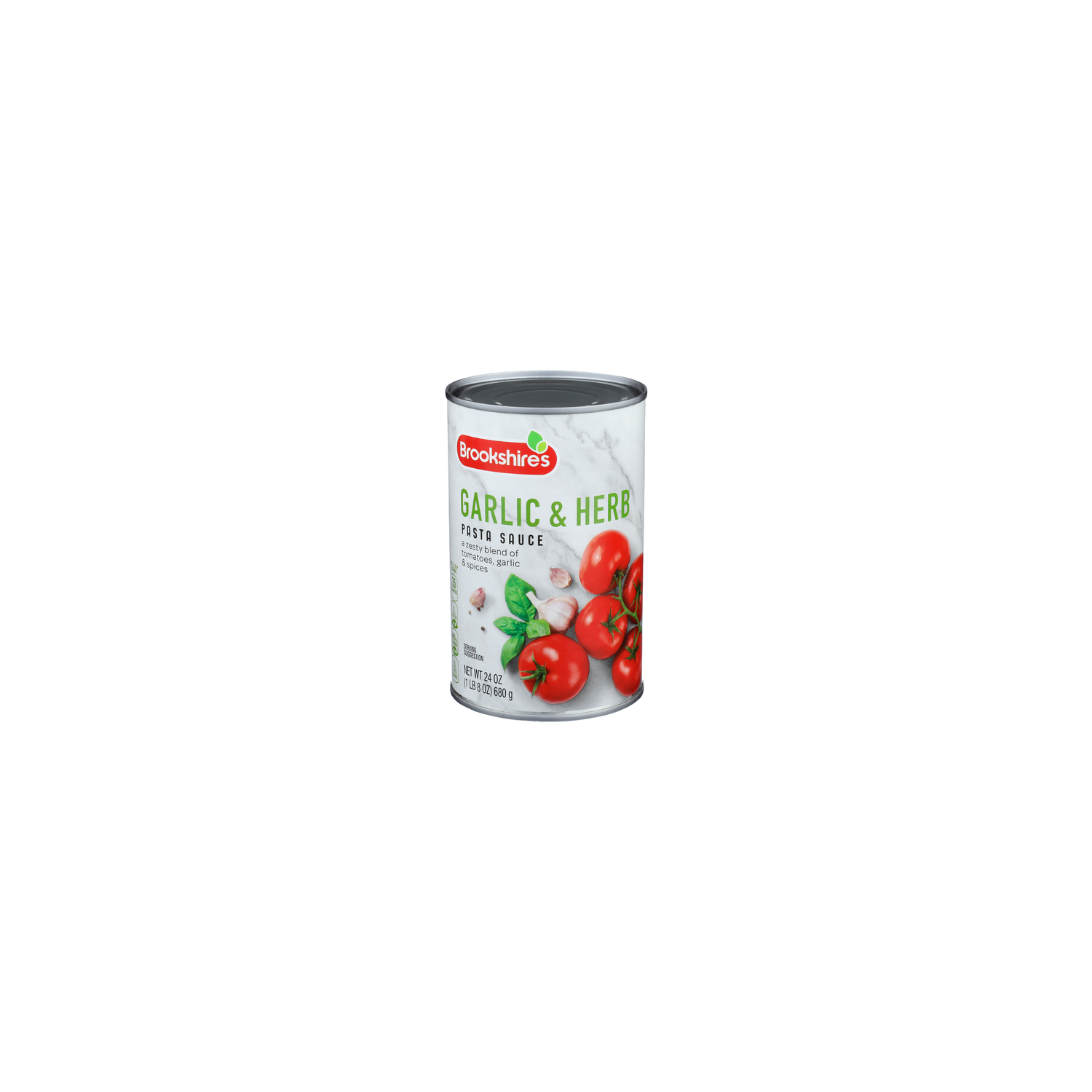 Brookshire's Garlic & Herb Pasta Sauce - 24 Ounce Image 1 of 4