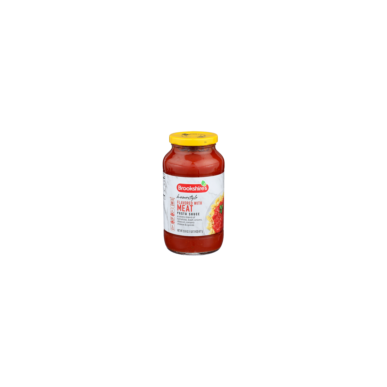 Brookshire's Homestyle Flavored With Meat Pasta Sauce - 23.9 Ounce Image 1 of 3