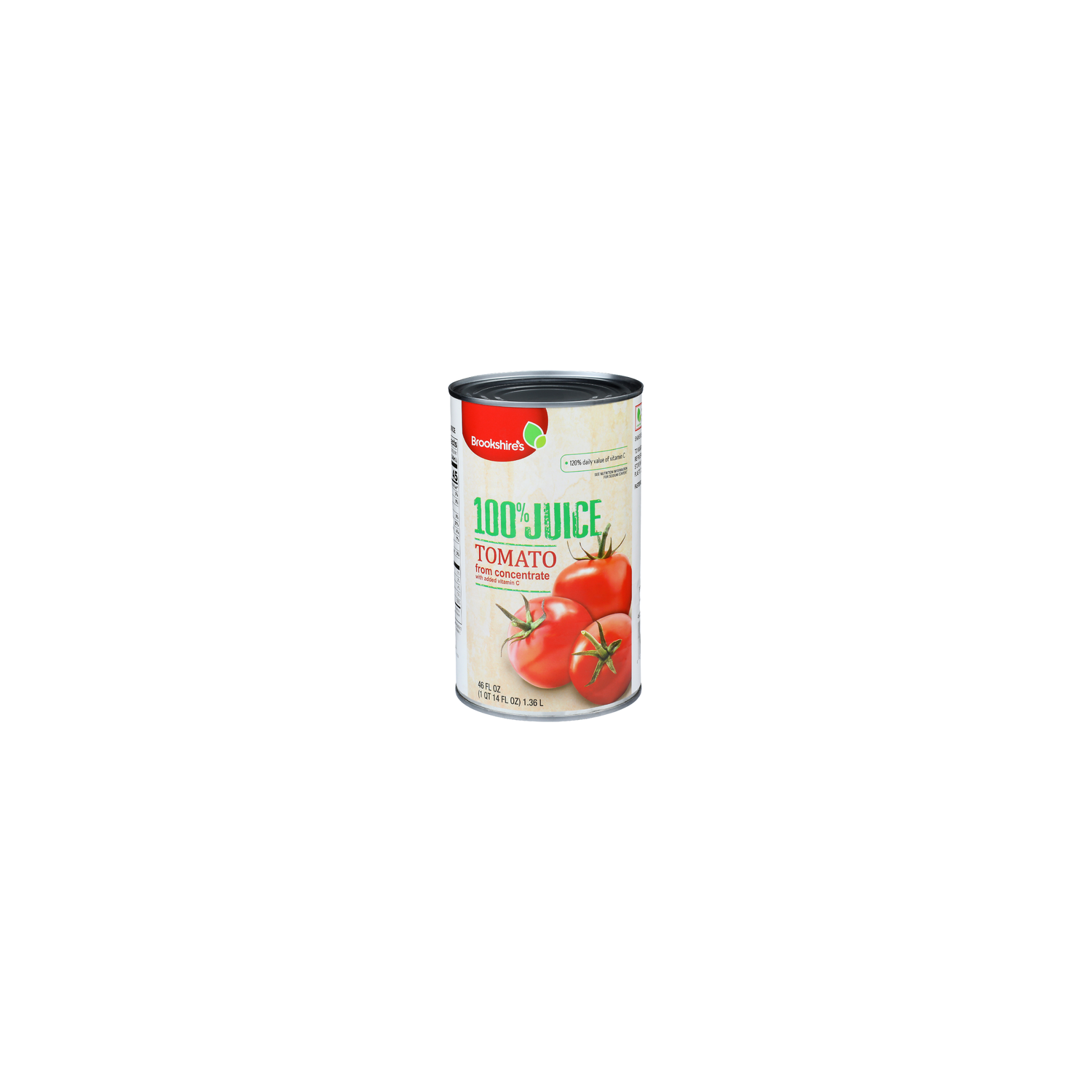 Brookshire's 100% Tomato Juice - 46 Fluid Ounce Image 1 of 4