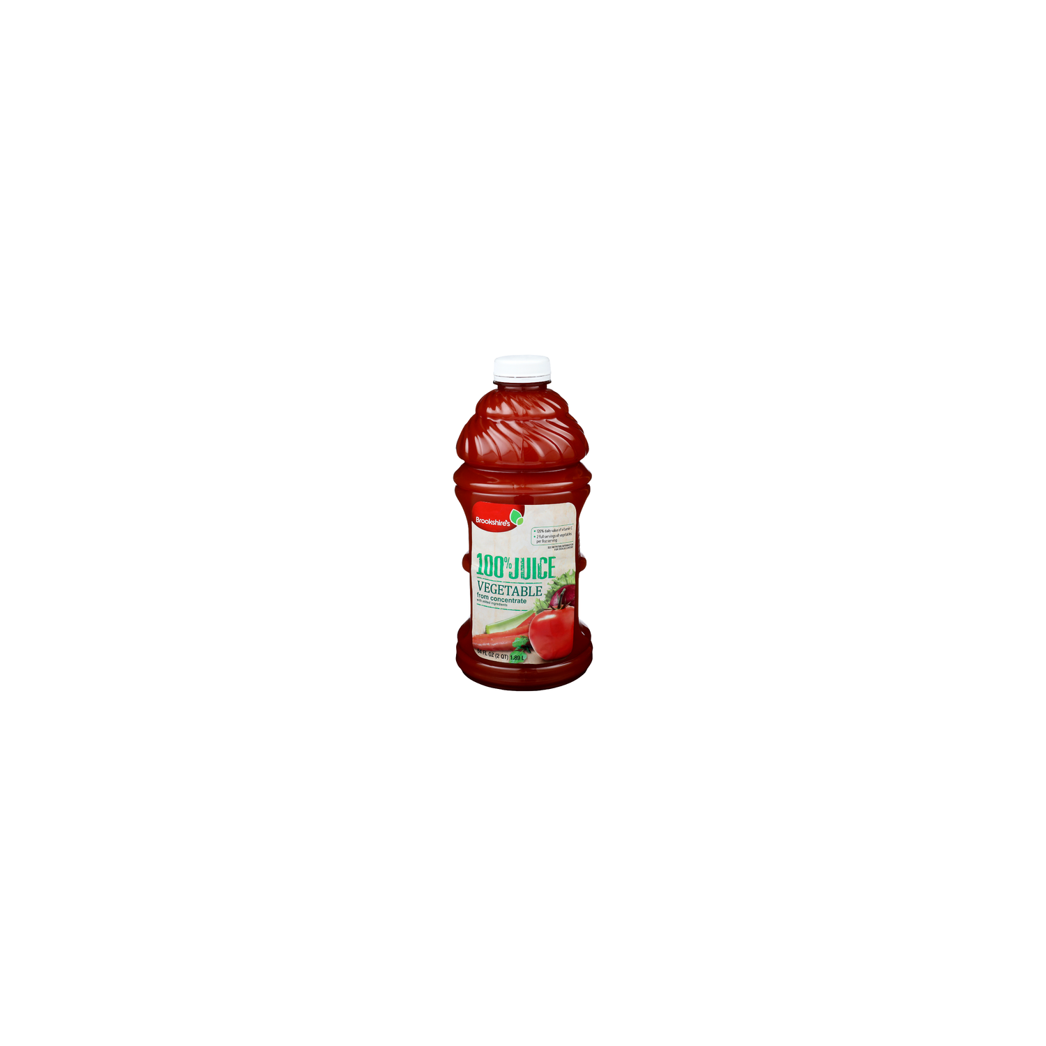Brookshire's 100% Vegetable Juice - 64 Fluid Ounce - Brookshire's