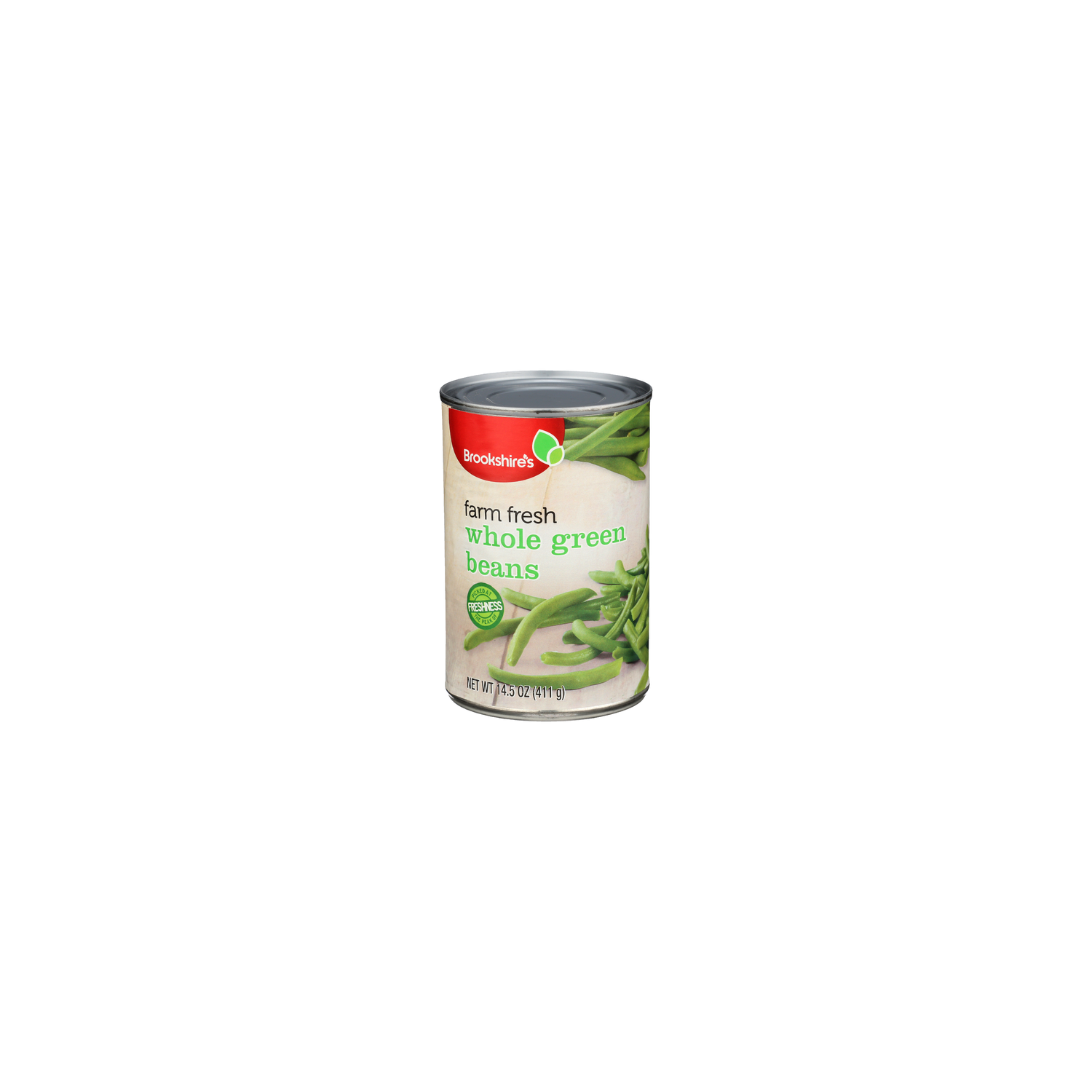 Brookshire's Whole Green Beans - 14.5 Ounce Image 1 of 4