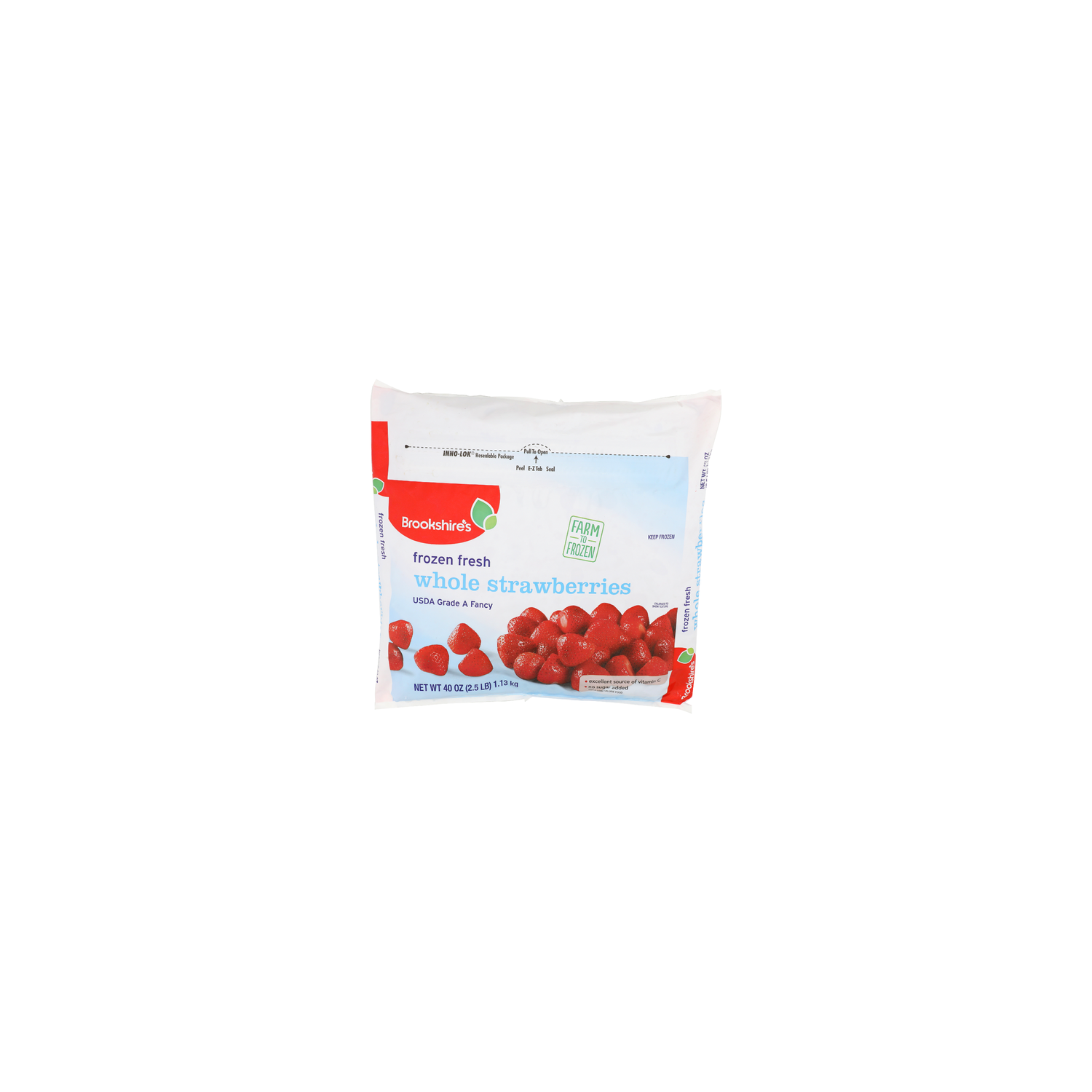 Brookshire's Whole Strawberries - 40 Ounce Image 1 of 4