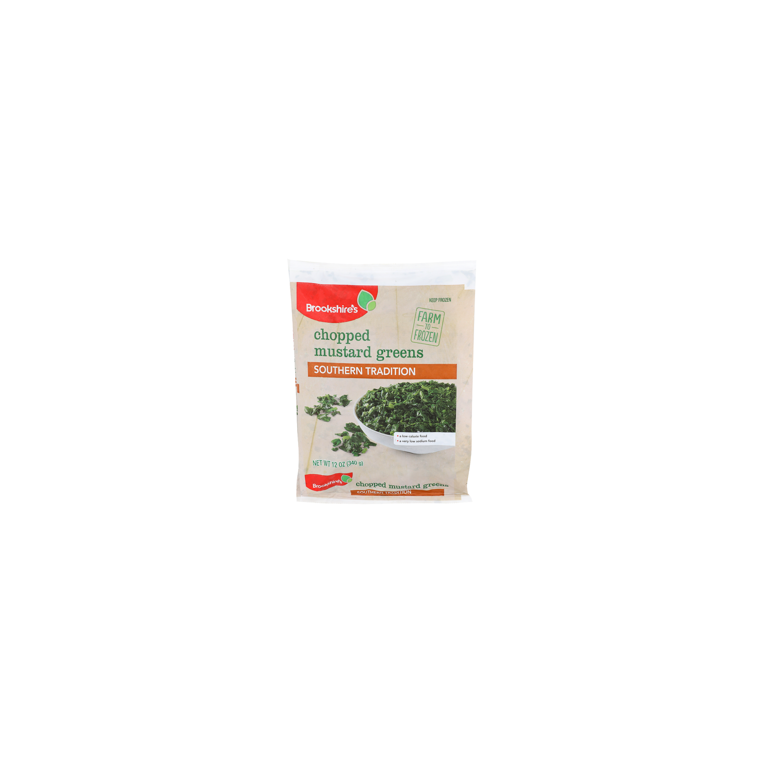 Brookshire's Southern Tradition Chopped Mustard Greens - 12 Ounce Image 1 of 4