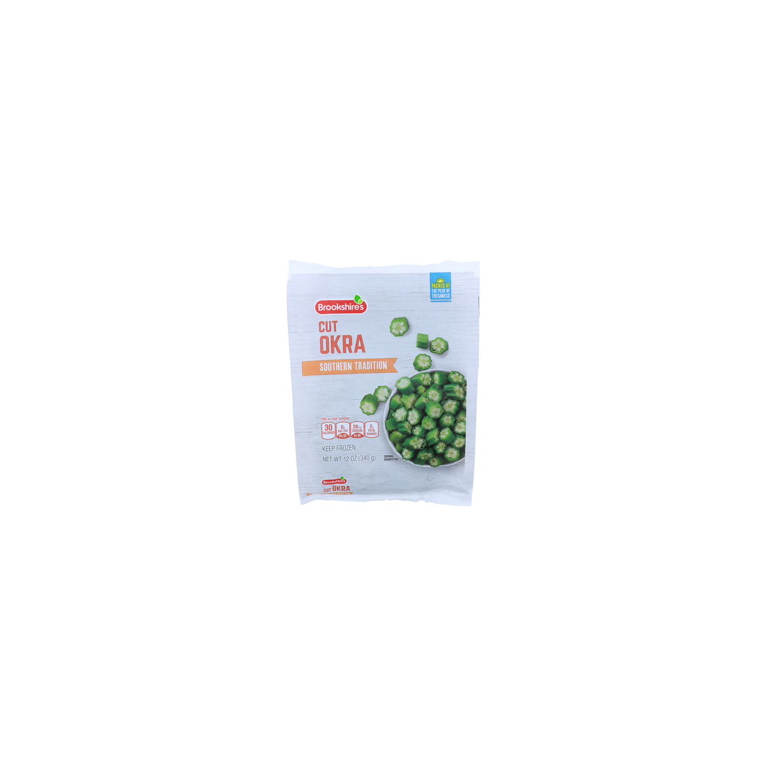 Brookshire's Southern Tradition Cut Okra - 12 Ounce Image 1 of 4
