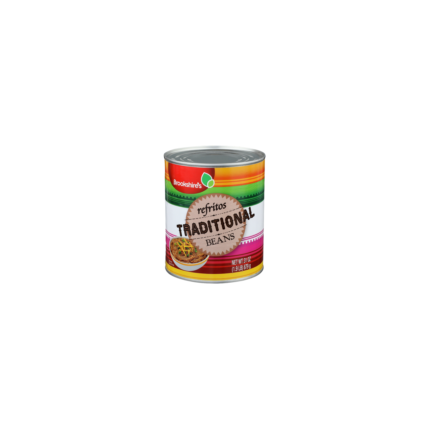 Brookshire's Traditional Refried Beans - 31 Ounce Image 1 of 4