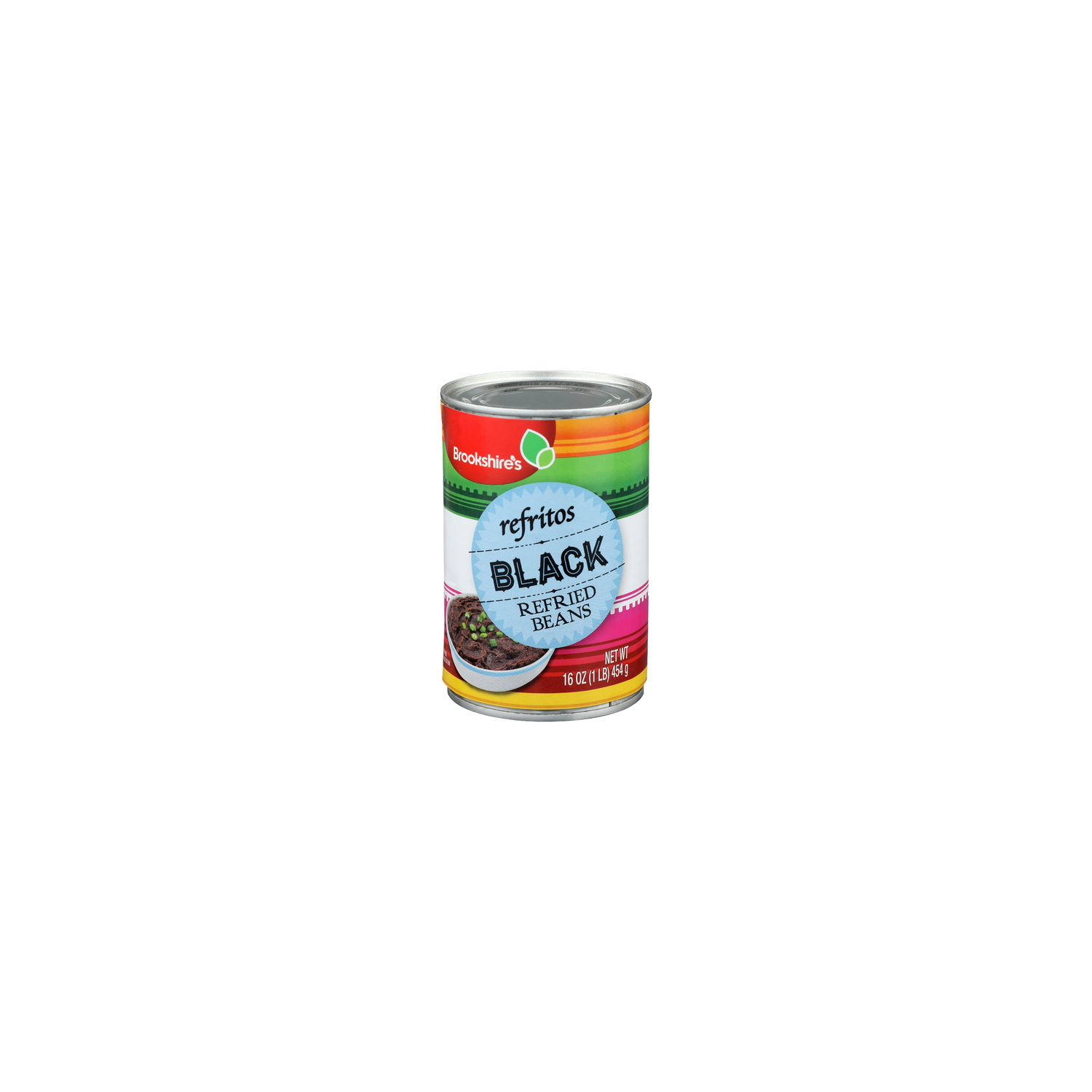 Brookshire's Black Refried Beans - 16 Ounce Image 1 of 4