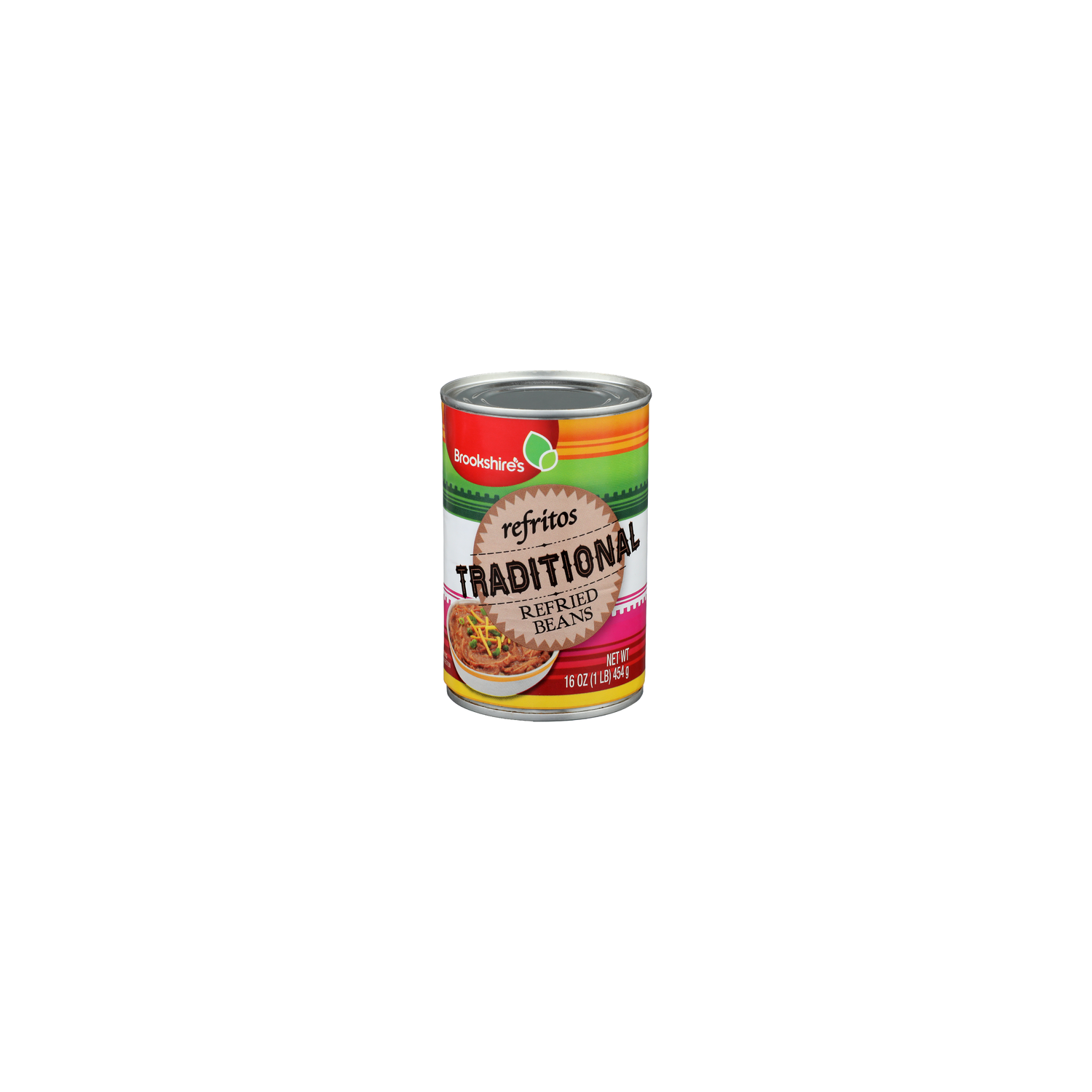 Brookshire's Traditional Refried Beans - 16 Ounce Image 1 of 4