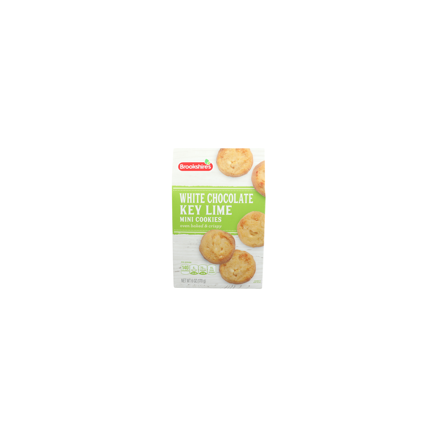 Brookshire's White Chocolate Key Lime Mini Cookies - 6 Ounce Image 1 of 4