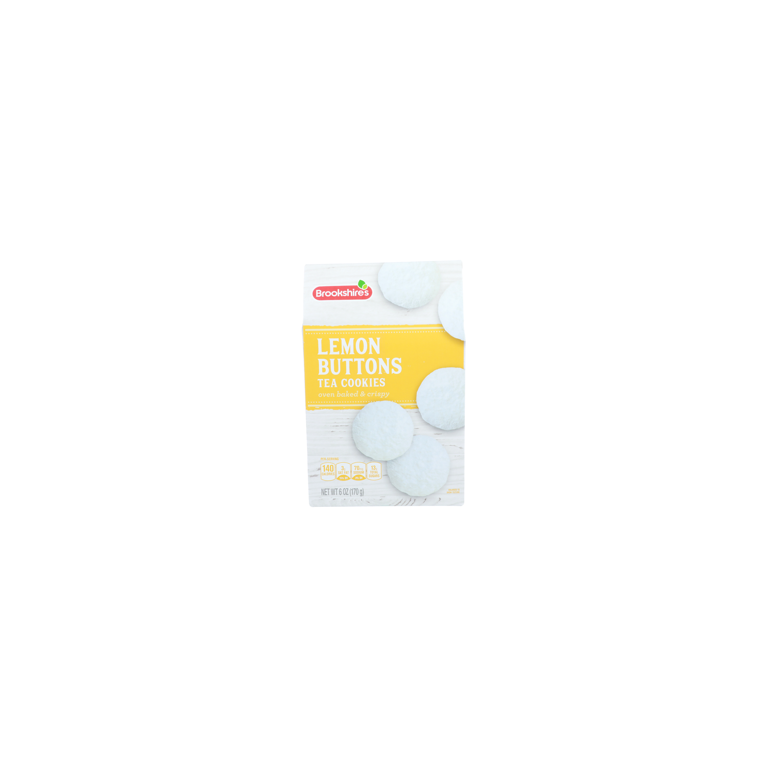 Brookshire's Lemon Buttons Tea Cookies - 6 Ounce Image 1 of 4