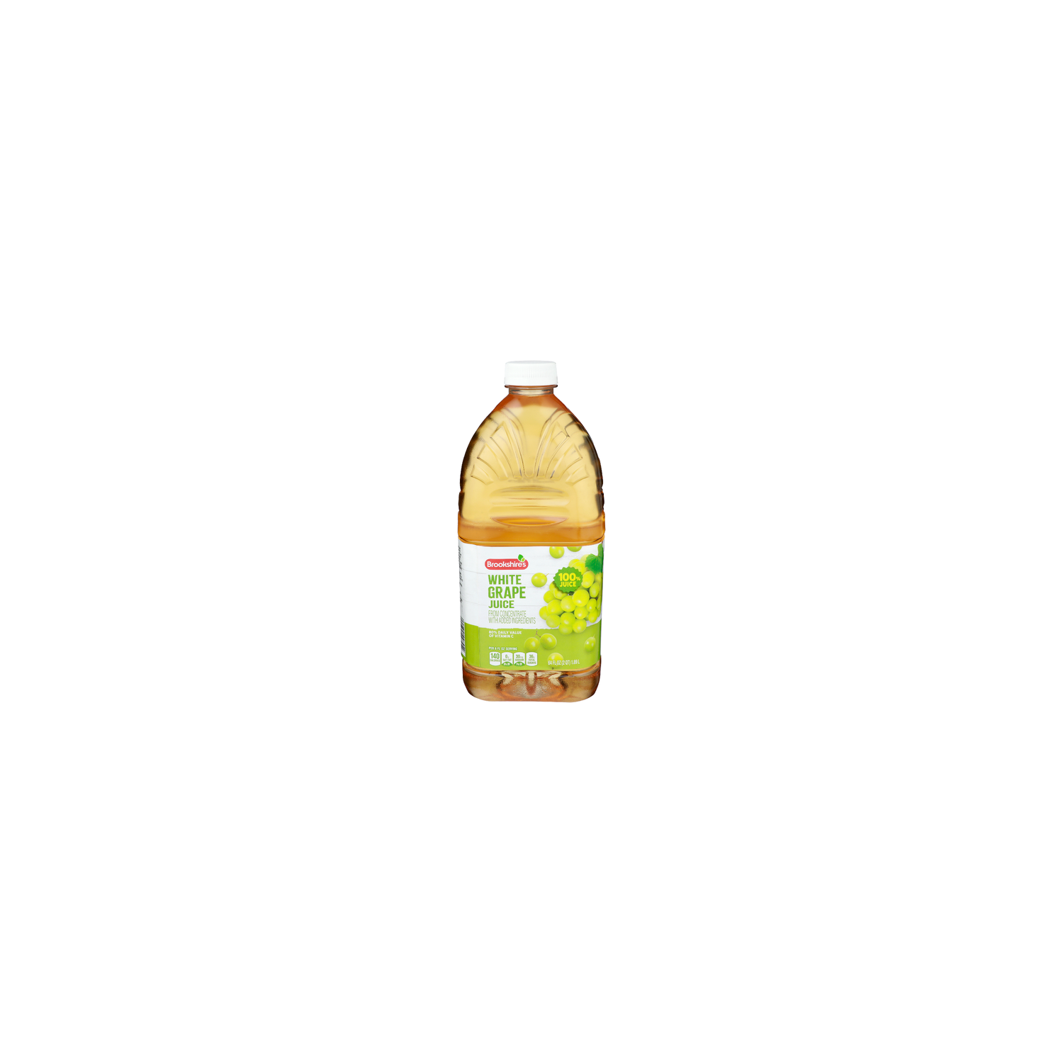 Brookshire's 100% White Grape Juice - 64 Fluid Ounce Image 1 of 4