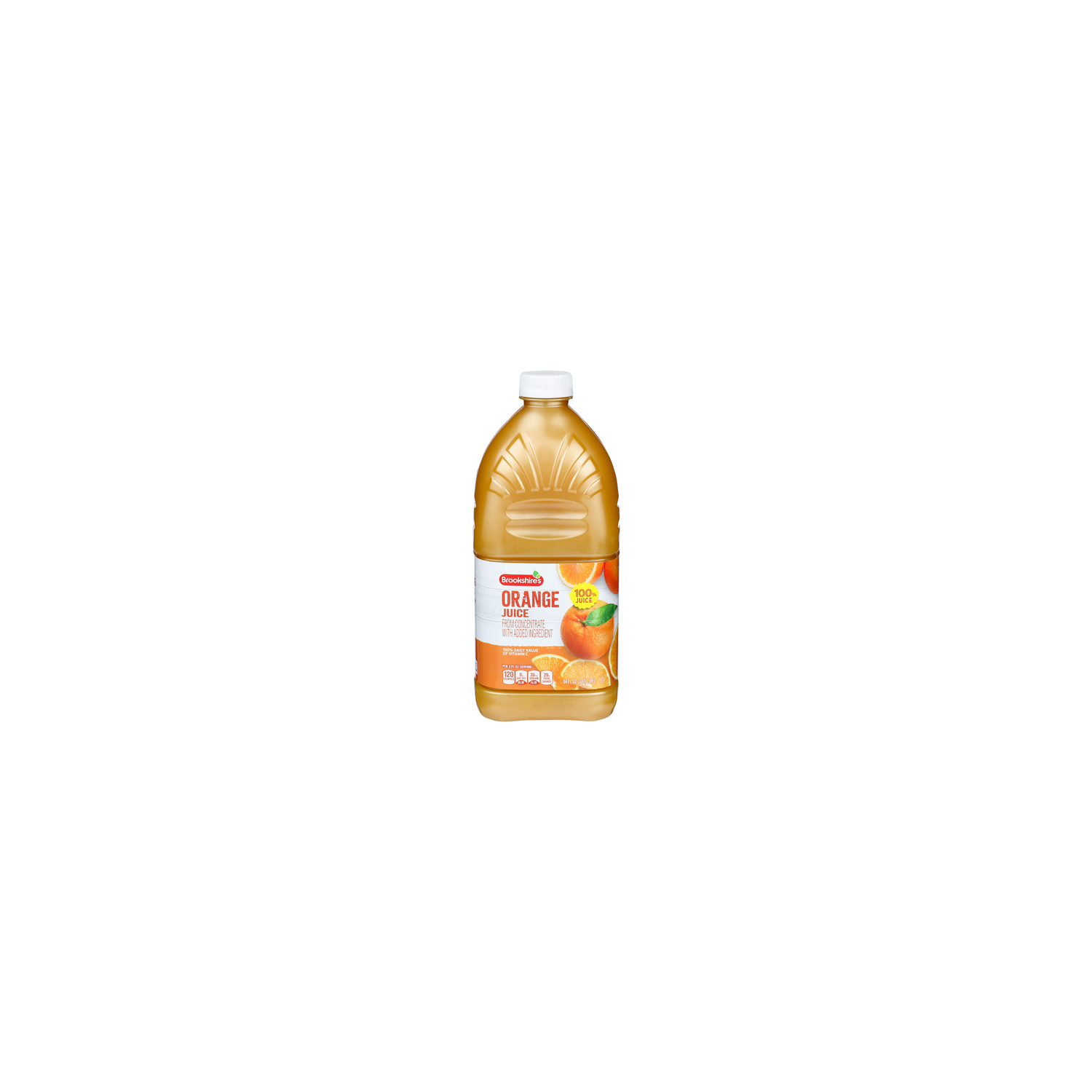 Brookshire's 100% Orange Juice - 64 Fluid Ounce Image 1 of 4