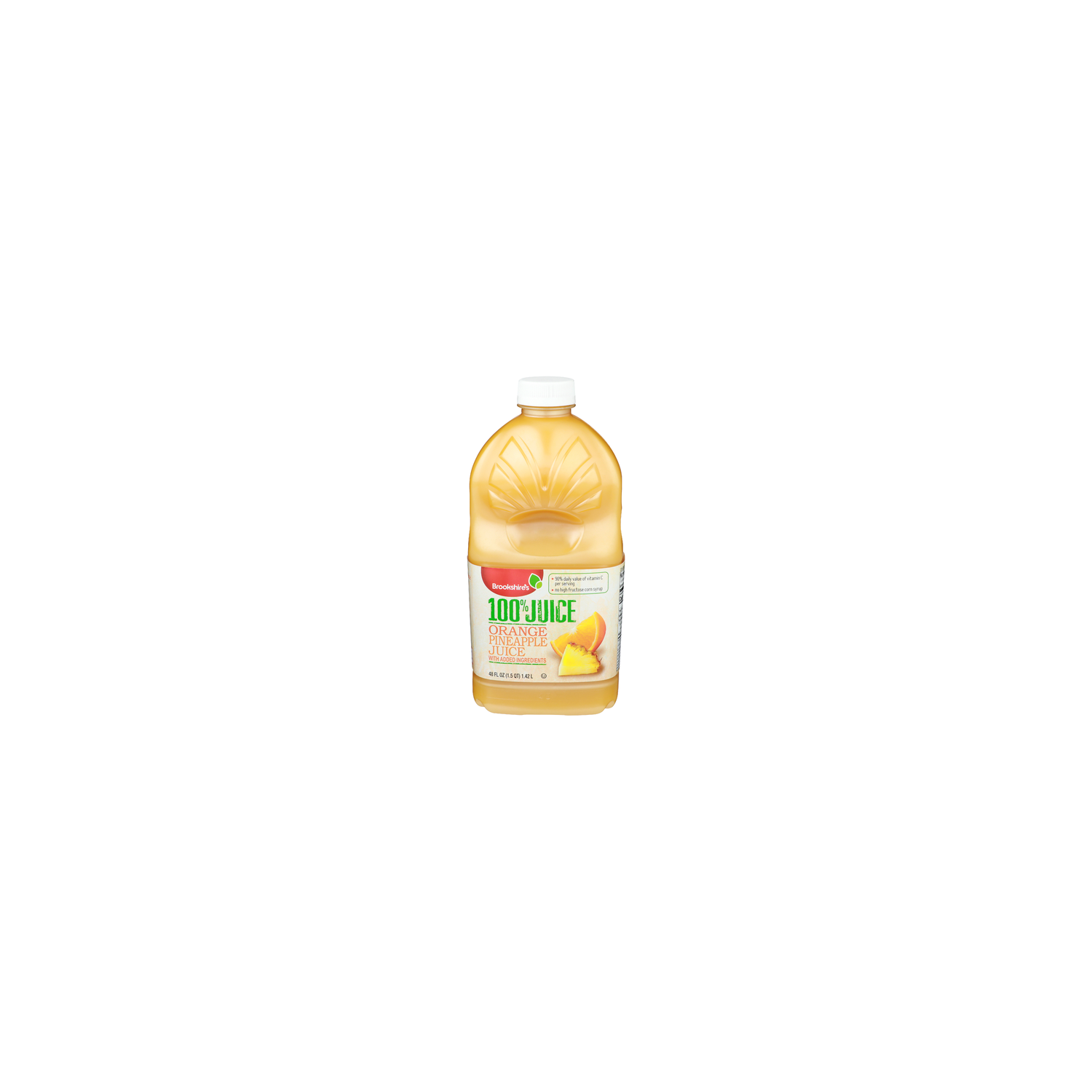 Brookshire's 100% Orange Pineapple Juice - 48 Fluid Ounce Image 1 of 4