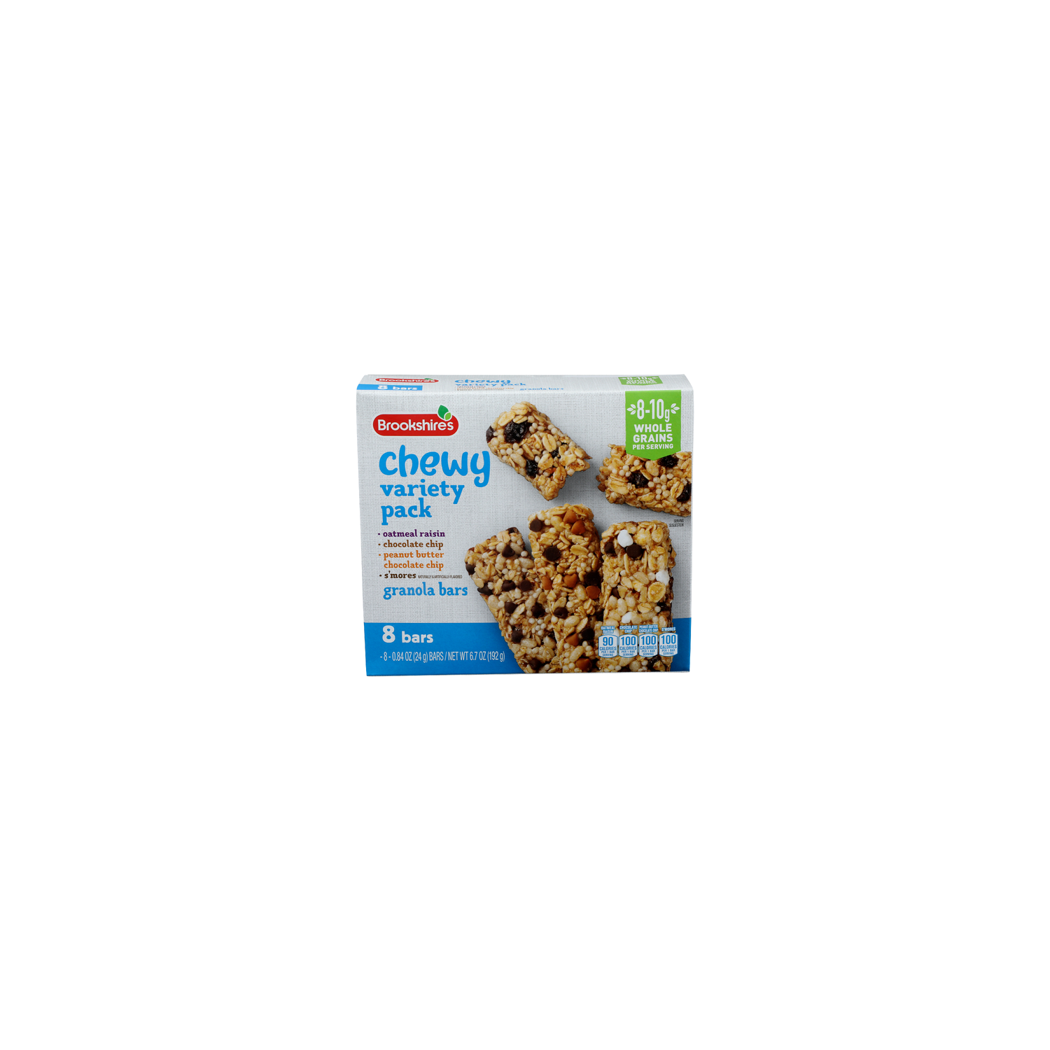 Brookshire's Variety Pack Chewy Granola Bars - 0.838 Ounce - 8 Count Image 1 of 2