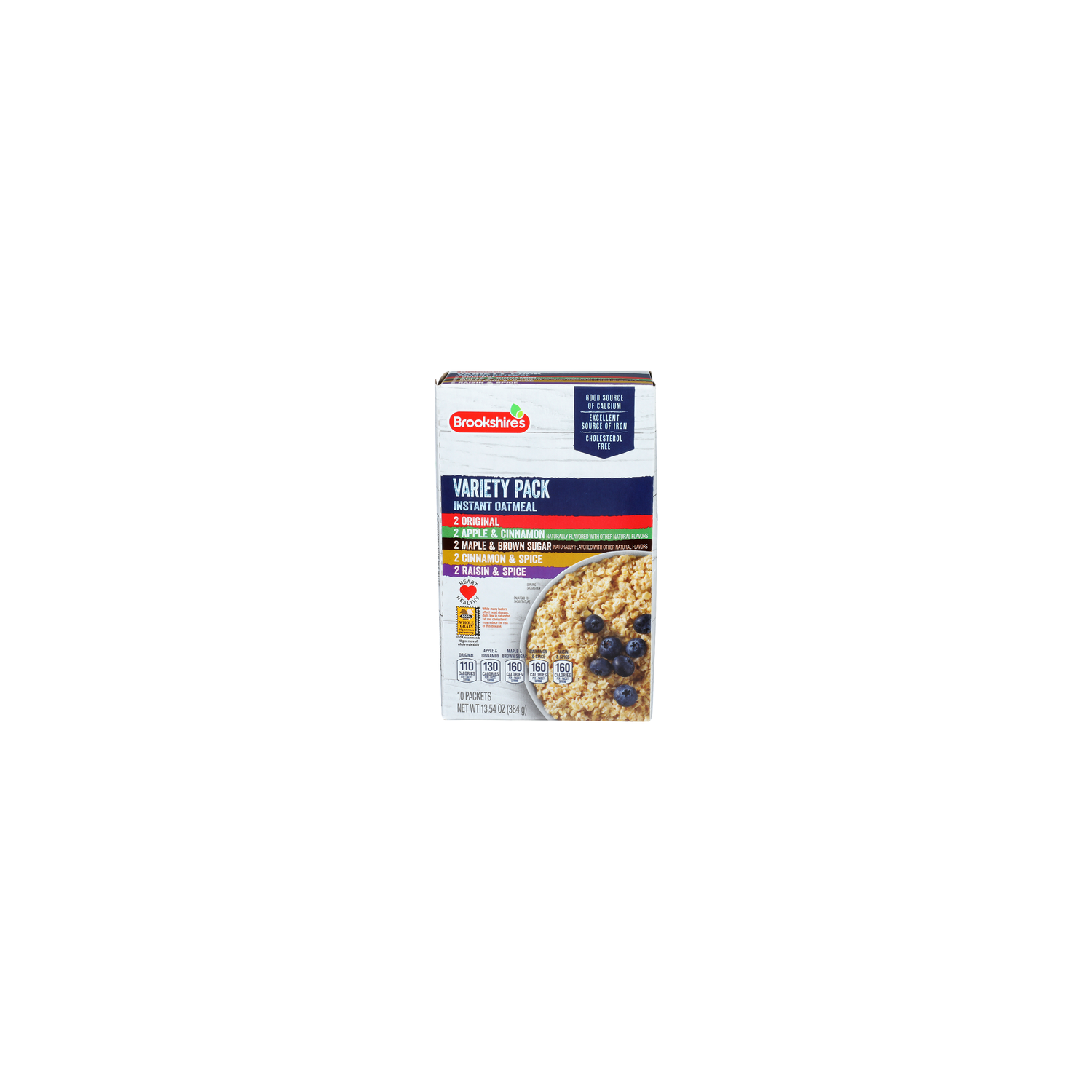 Brookshire's Variety Pack Instant Oatmeal - 1.354 Ounce - 10 Count Image 1 of 4