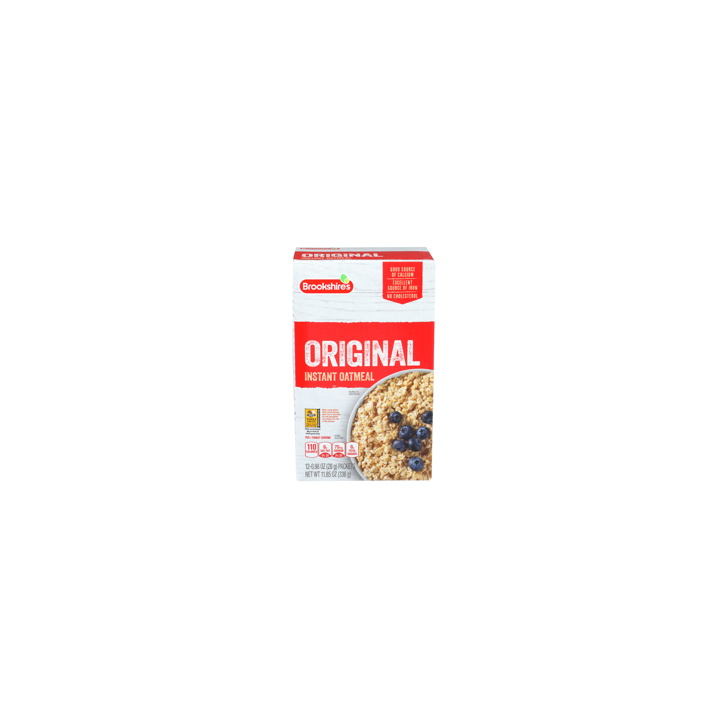 Brookshire's Original Instant Oatmeal - 0.988 Ounce - 12 Count Image 1 of 4