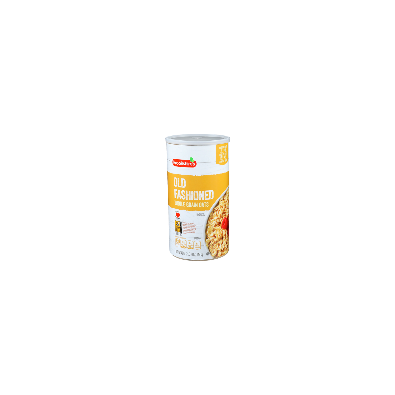 Brookshire's Old Fashioned Whole Grain Oats - 42 Ounce Image 1 of 4