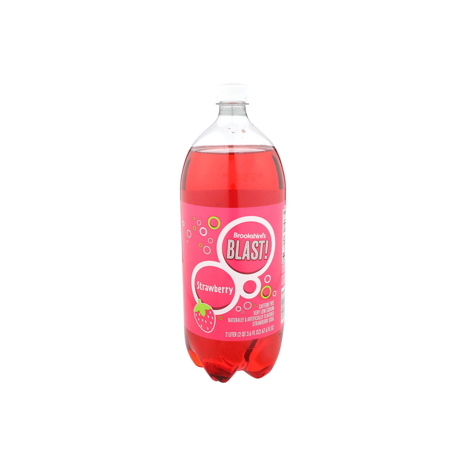 Brookshire's BLAST! Strawberry Soda - 2 Liter - 1 Count