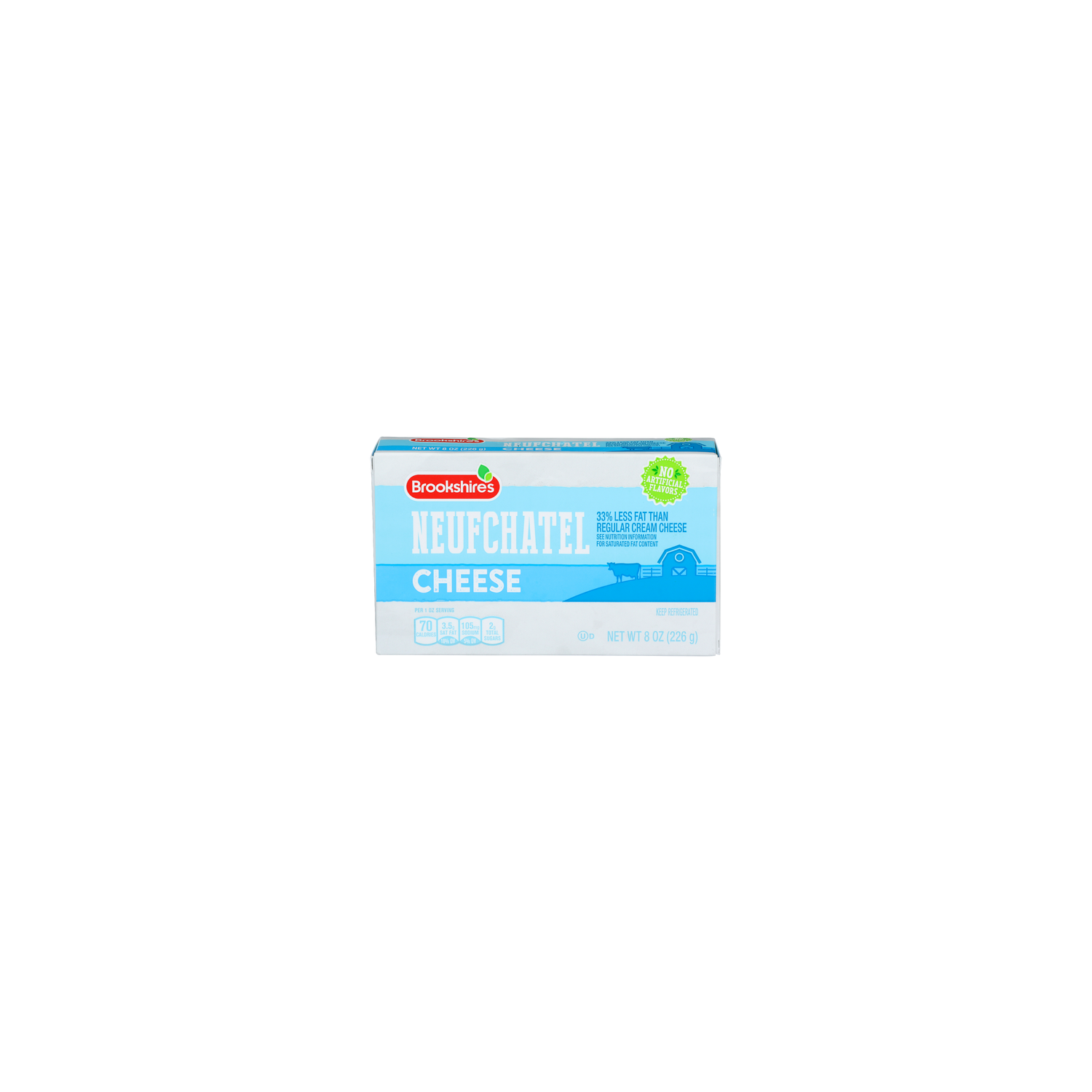 チーズ Brookshire's Neufchatel Cheese - 8 Ounce - Super 1 Foods