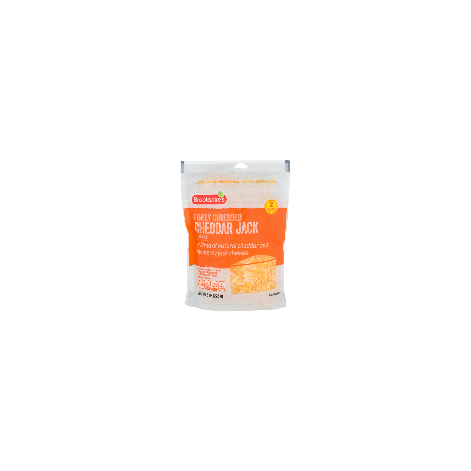 Brookshire's Finely Shredded Cheddar Jack Cheese - 8 Ounce Image 1 of 4