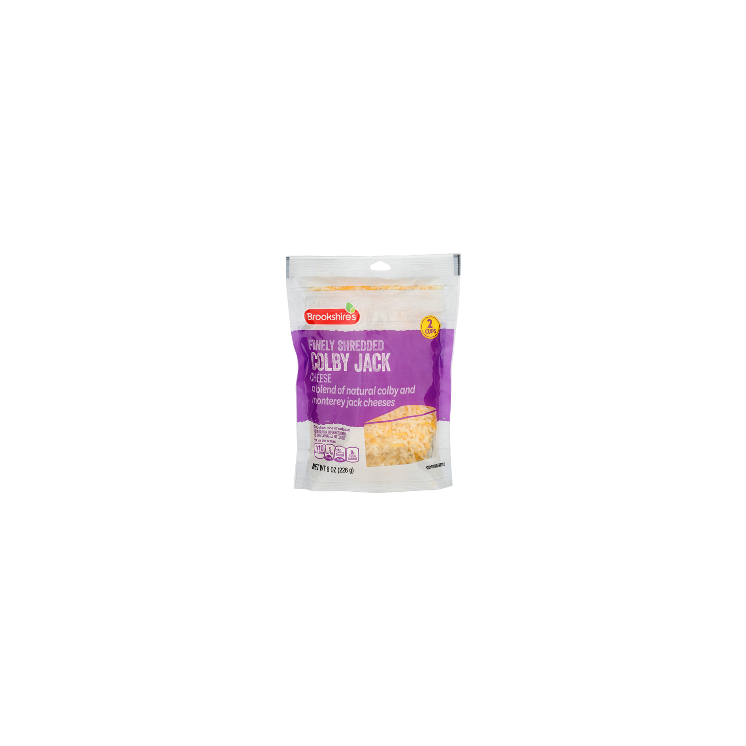 Brookshire's Finely Shredded Colby Jack Cheese - 8 Ounce Image 1 of 4