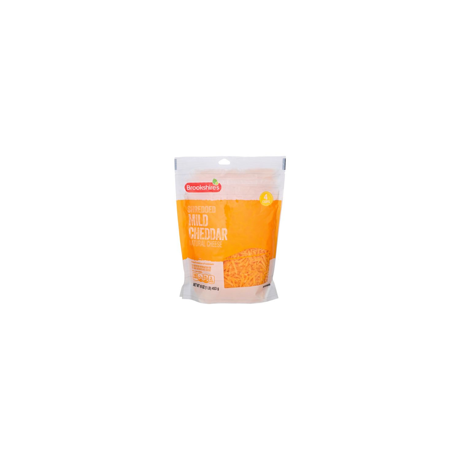 Brookshire's Shredded Mild Cheddar Cheese - 16 Ounce Image 1 of 4