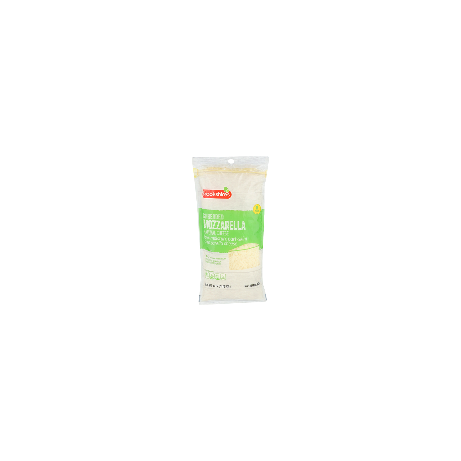 Brookshire's Shredded Mozzarella Cheese - 32 Ounce Image 1 of 4