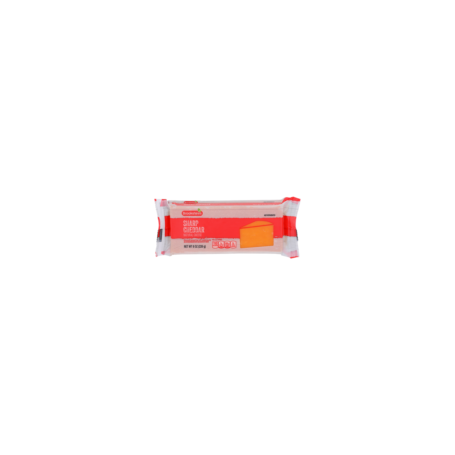 Brookshire's Sharp Cheddar Chunk Cheese - 8 Ounce Image 1 of 4