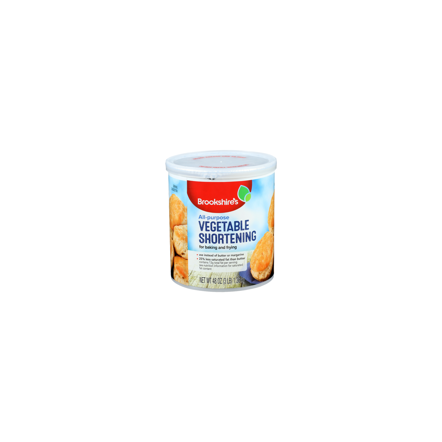 Brookshire's All-Purpose Vegetable Shortening - 48 Ounce Image 1 of 4