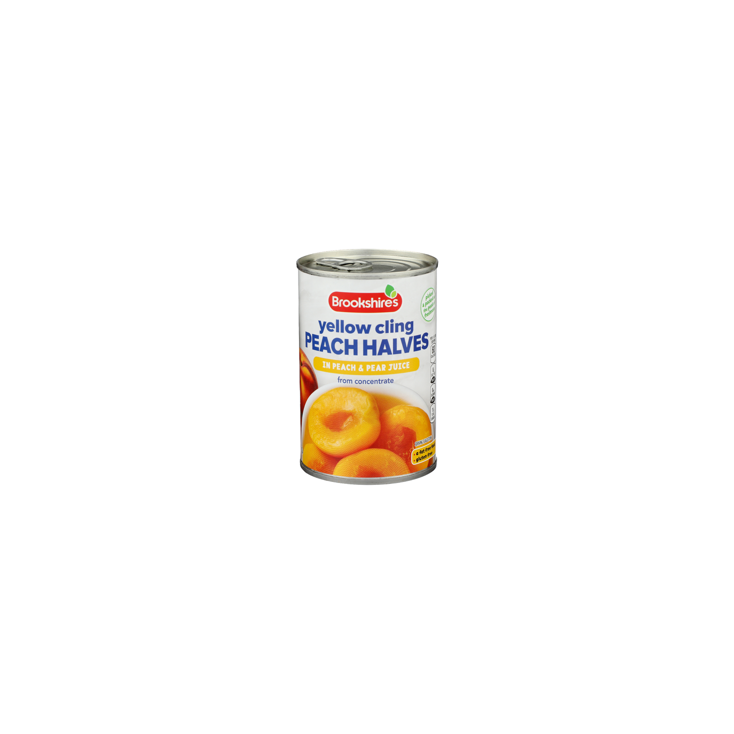 Brookshire's Yellow Cling Peach Halves In Peach & Pear Juice - 15 Ounce Image 1 of 4