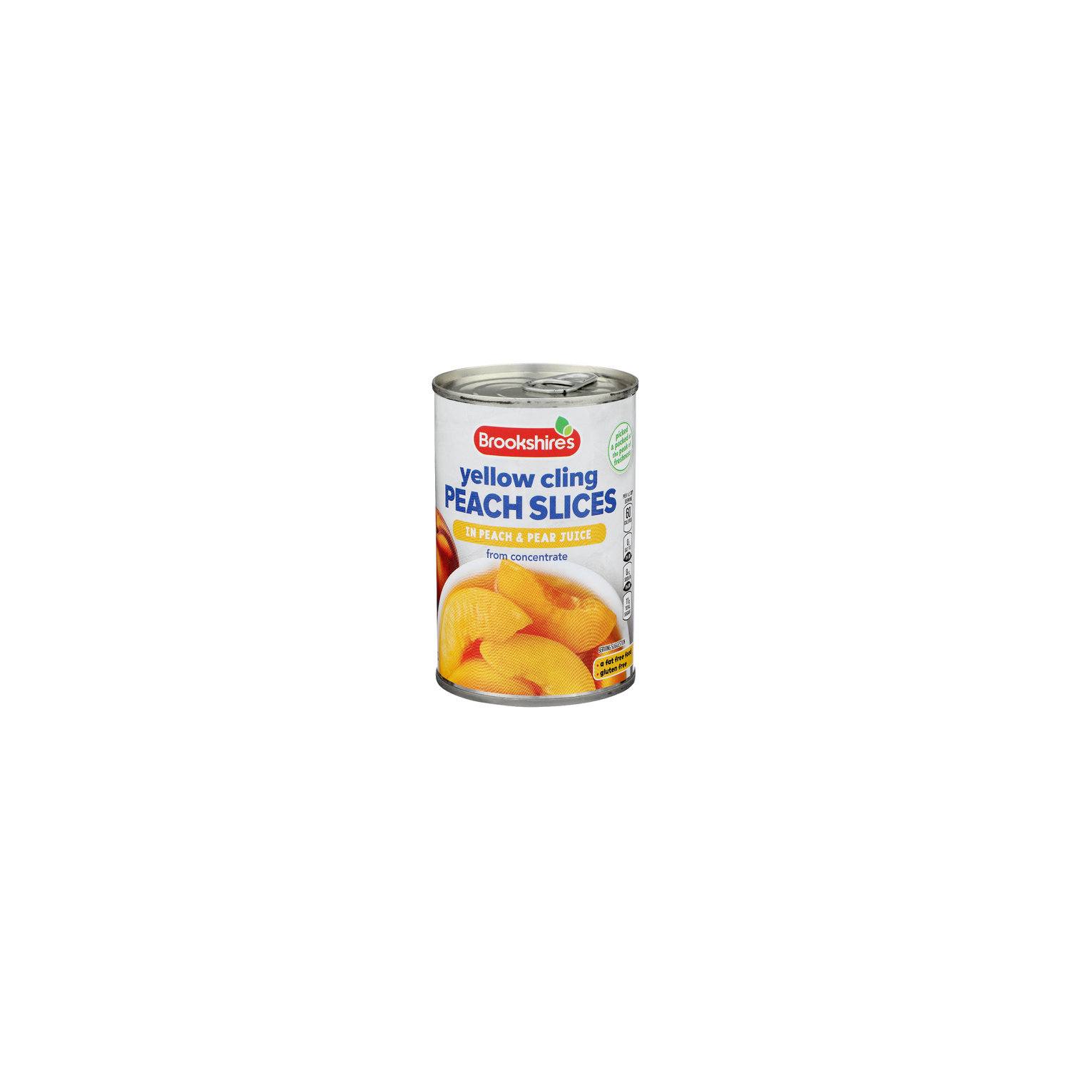 Brookshire's Yellow Cling Peach Slices In Peach & Pear Juice - 15 Ounce Image 1 of 4