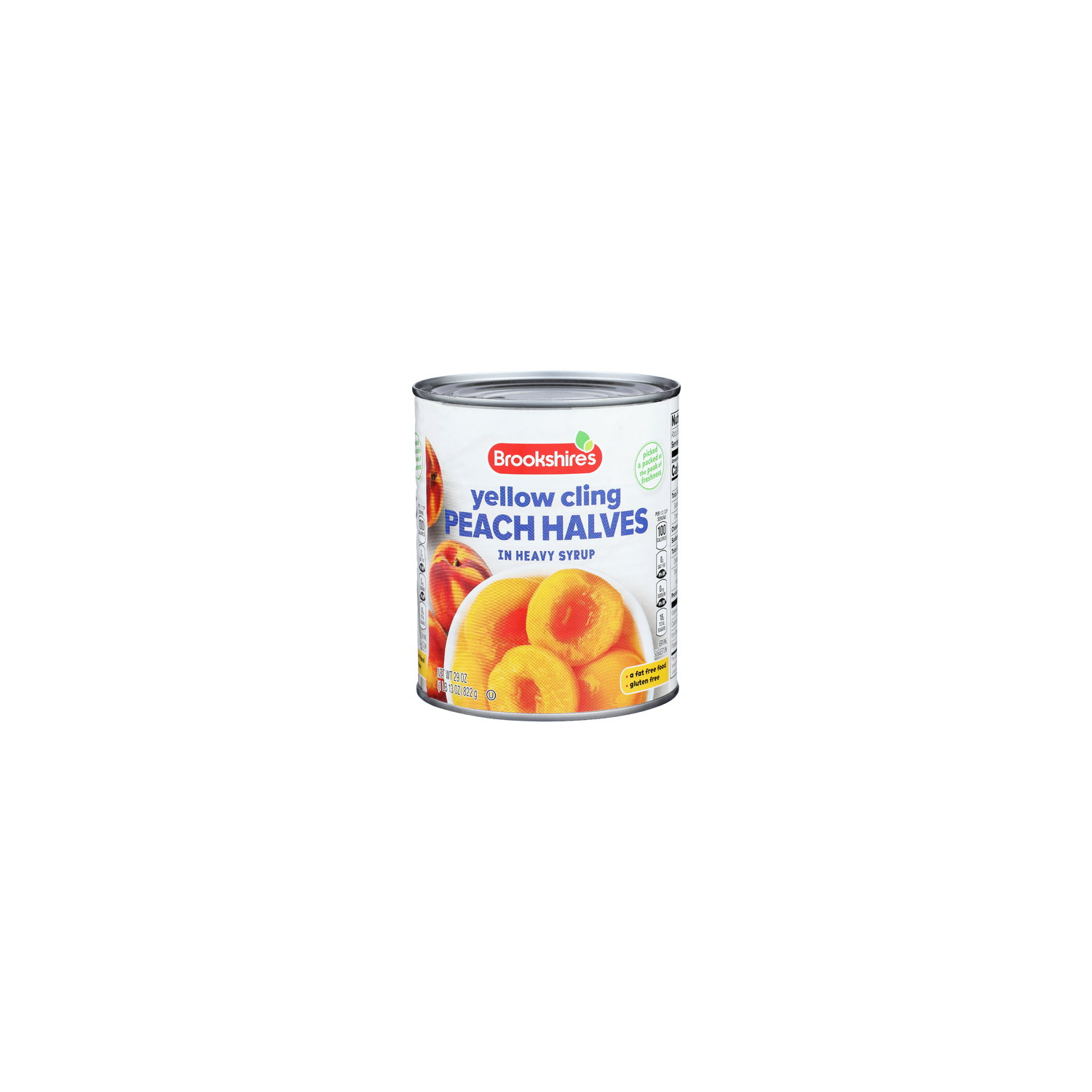Brookshire's Yellow Cling Peach Halves In Heavy Syrup - 29 Ounce Image 1 of 4