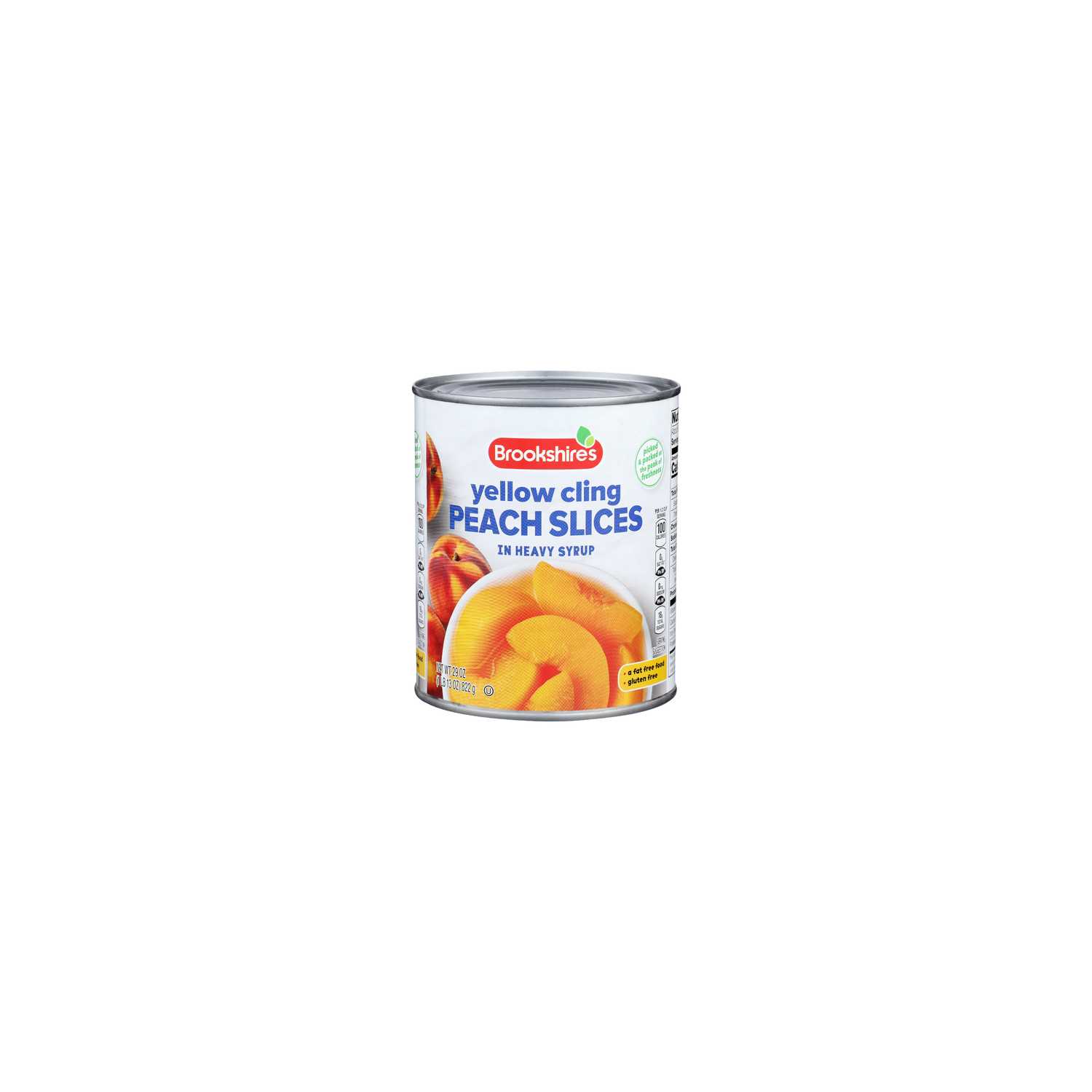 Brookshire's Yellow Cling Peach Slices In Heavy Syrup - 29 Ounce Image 1 of 4