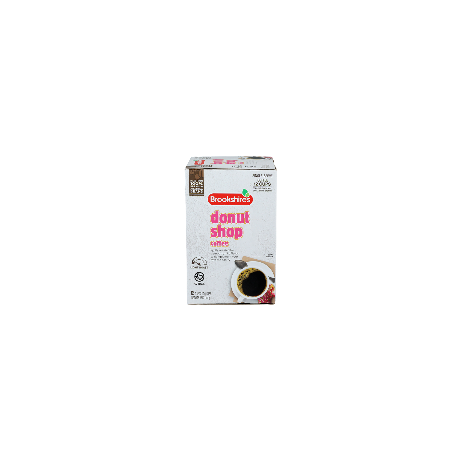 Brookshire's Single-Serve Donut Shop Light Roast Coffee - 0.423 Ounce - 12 Count Image 1 of 3