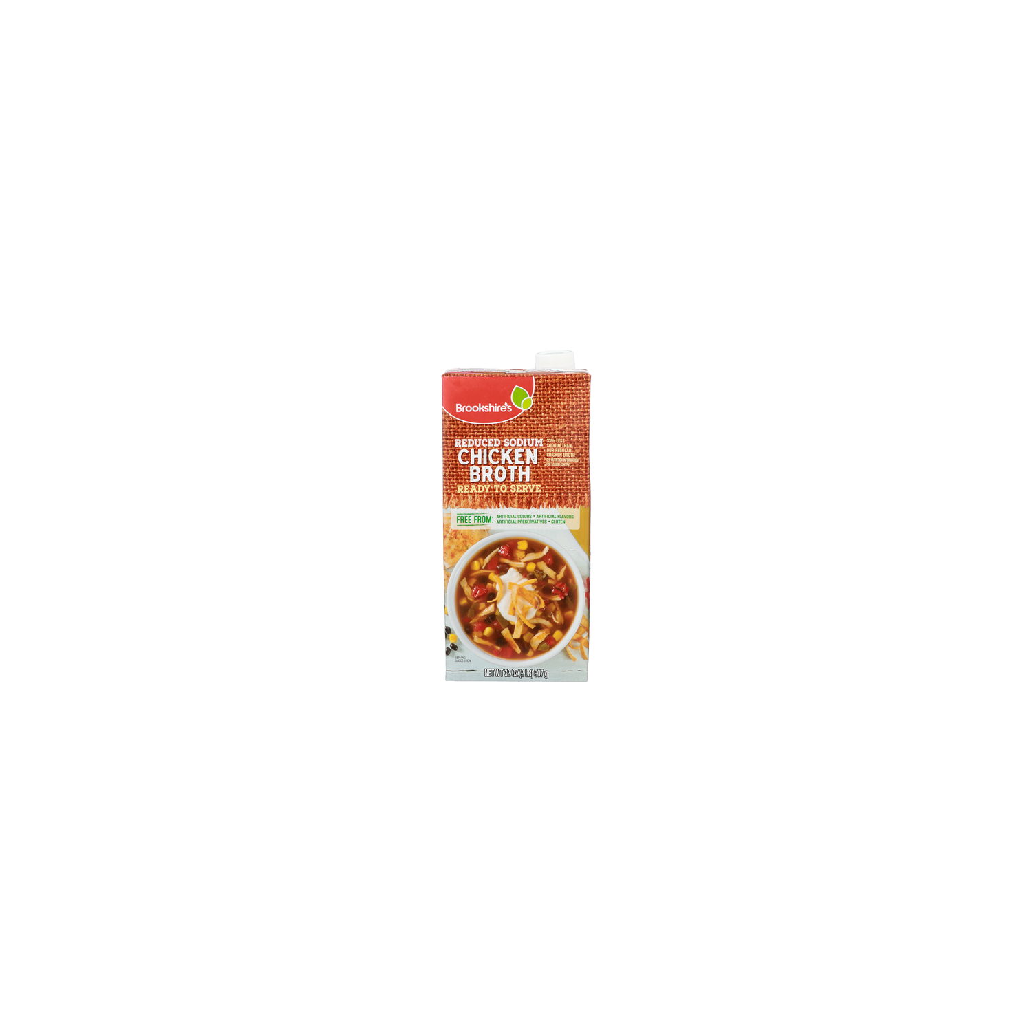 Brookshire's Reduced Sodium Chicken Broth - 32 Ounce Image 1 of 4