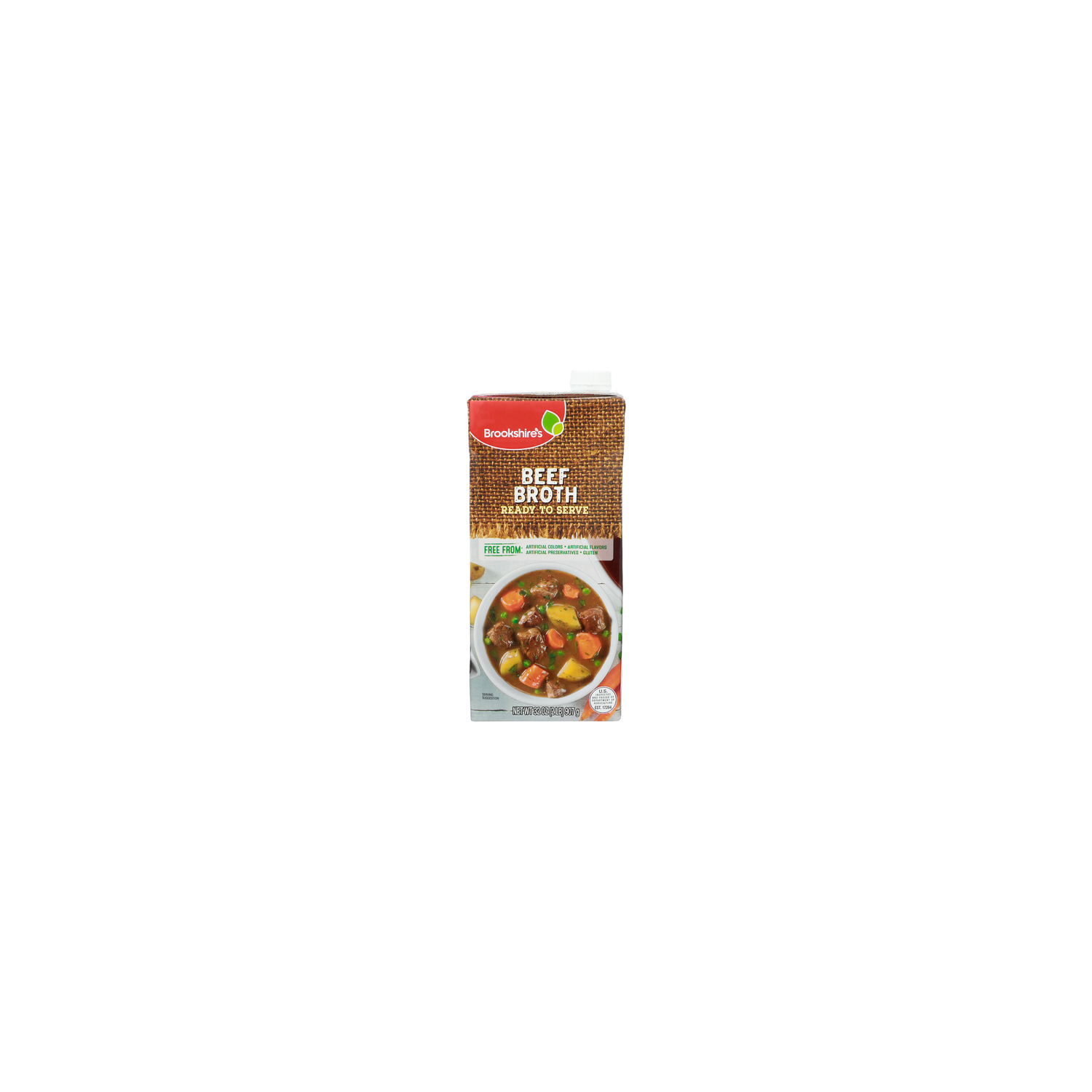 Brookshire's Beef Broth - 32 Ounce Image 1 of 4