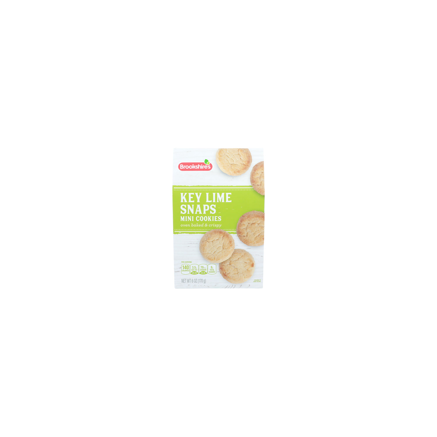Brookshire's Key Lime Snaps Mini Cookies - 6 Ounce Image 1 of 4