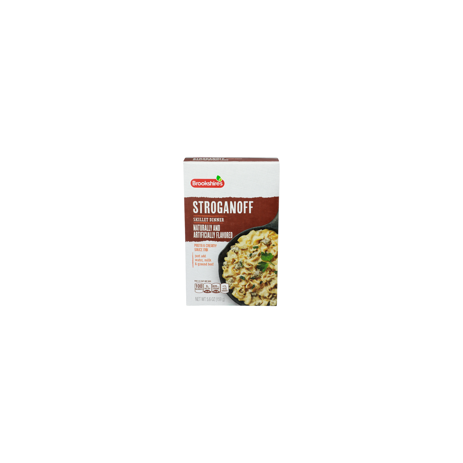 Brookshire's Stroganoff Pasta & Creamy Sauce Mix Skillet Dinner - 5.6 Ounce Image 1 of 4