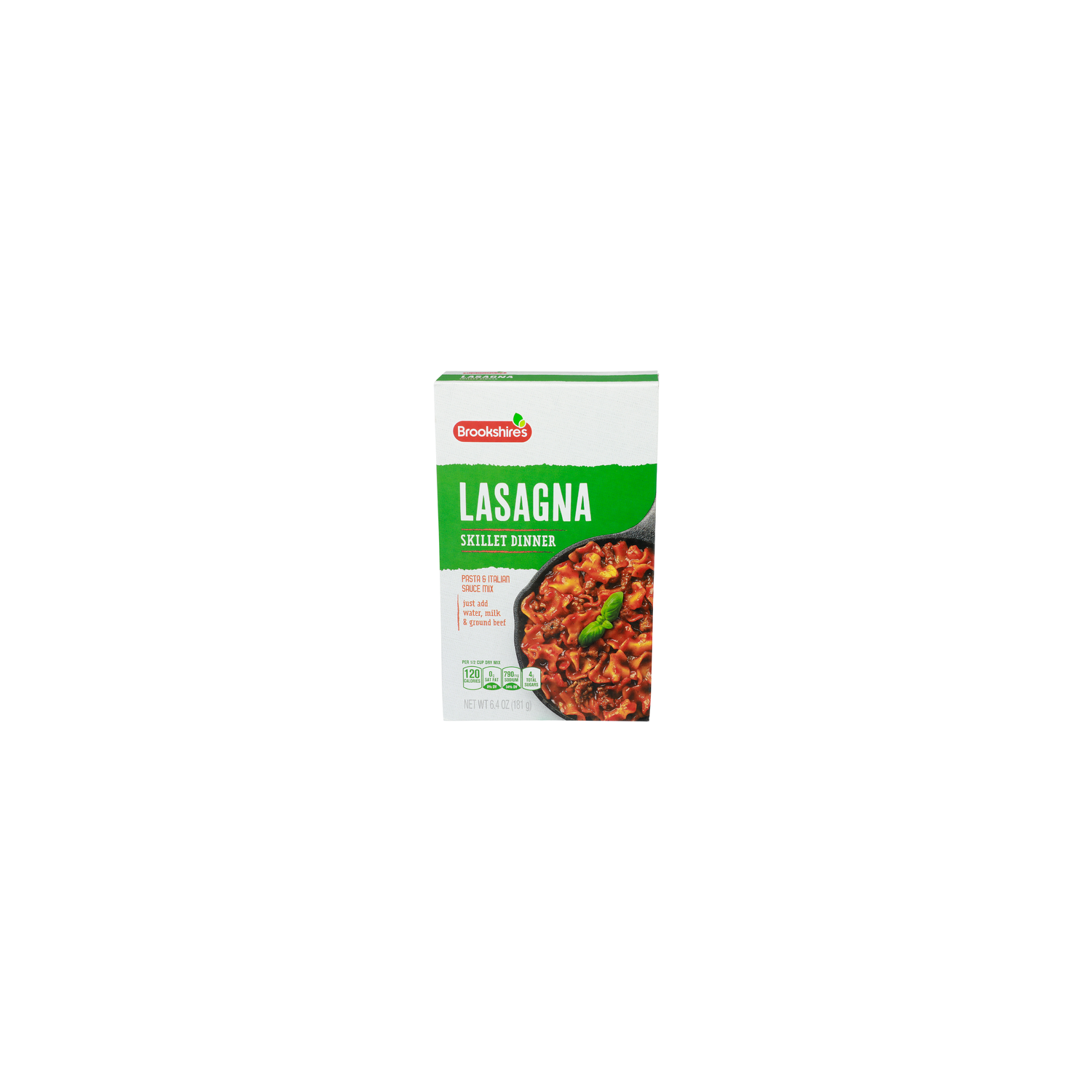 Brookshire's Lasagna Skillet Dinner Pasta & Italian Sauce Mix - 6.4 Ounce Image 1 of 4