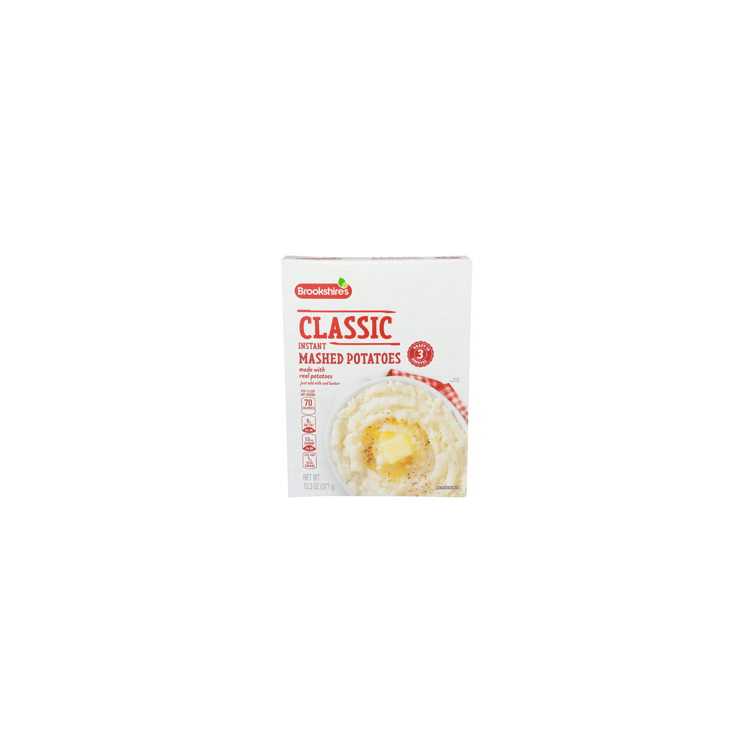 Brookshire's Classic Instant Mashed Potatoes - 13.3 Ounce Image 1 of 4