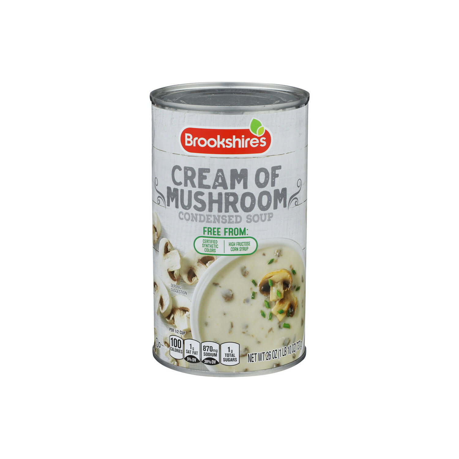 Brookshire's Condensed Cream Of Mushroom Soup - 26 Ounce Image 1 of 4